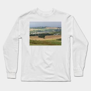 Linlithgow landscape of loch and Palace Long Sleeve T-Shirt